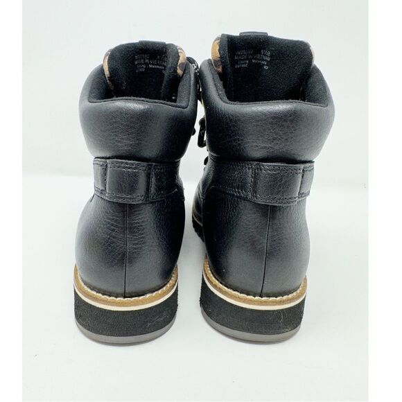 Cole Haan ZEROGRAND Explore Getaway Hiker Boot Black Leopard Print Size 8.5 - Picture 6 of 15